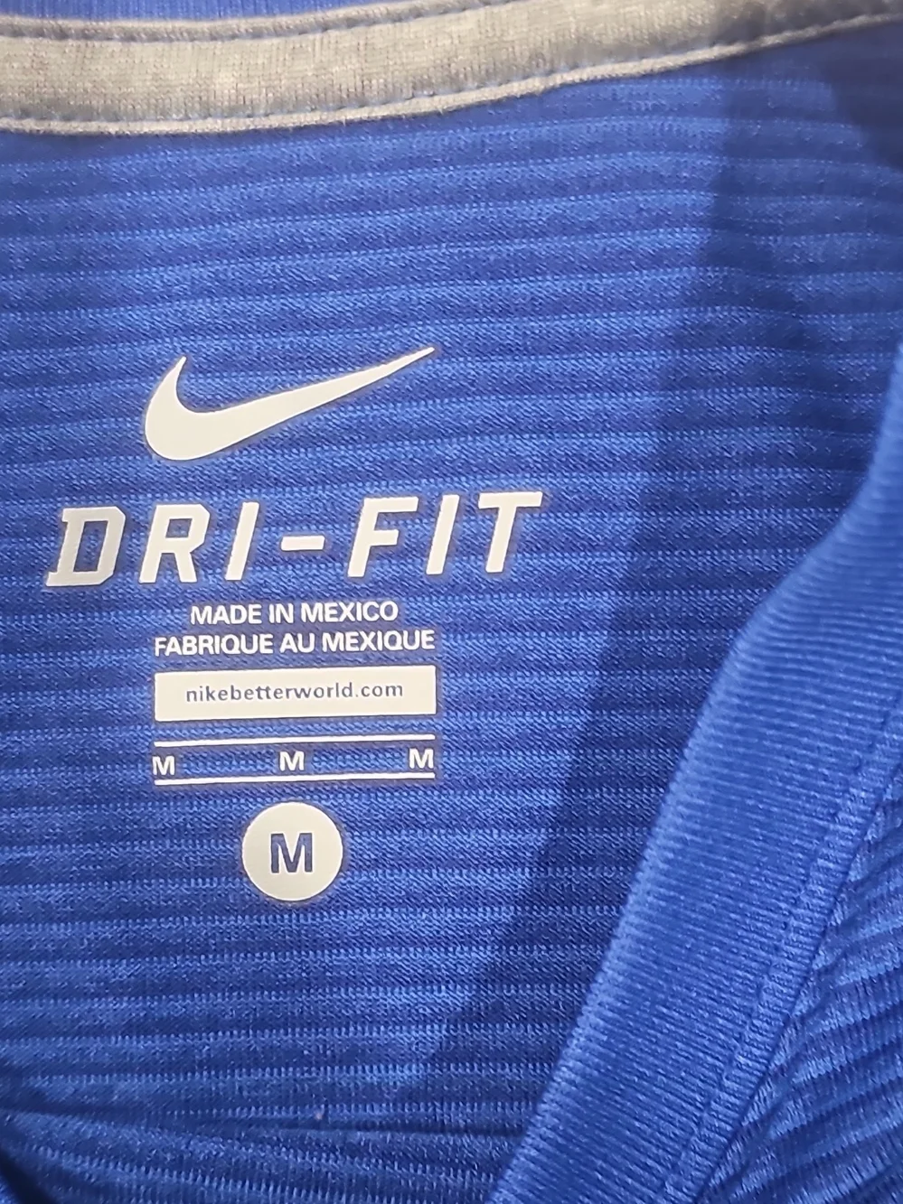 Nike fit texture or